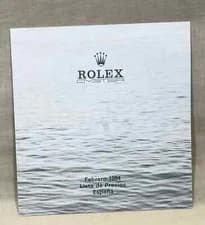 ROLEX Vintage 1984 Price List Spain 16800 16550 16760 16750 Daytona 6265 6263