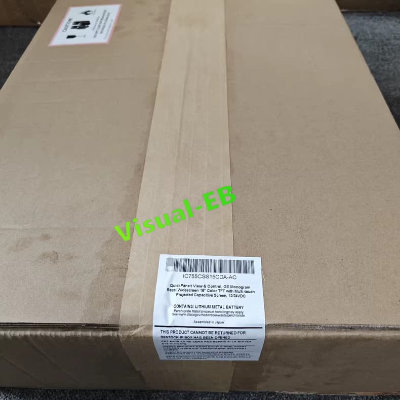 GE IC755CSS15CDA 15-inch touch screen GE IC755CSS15CDA