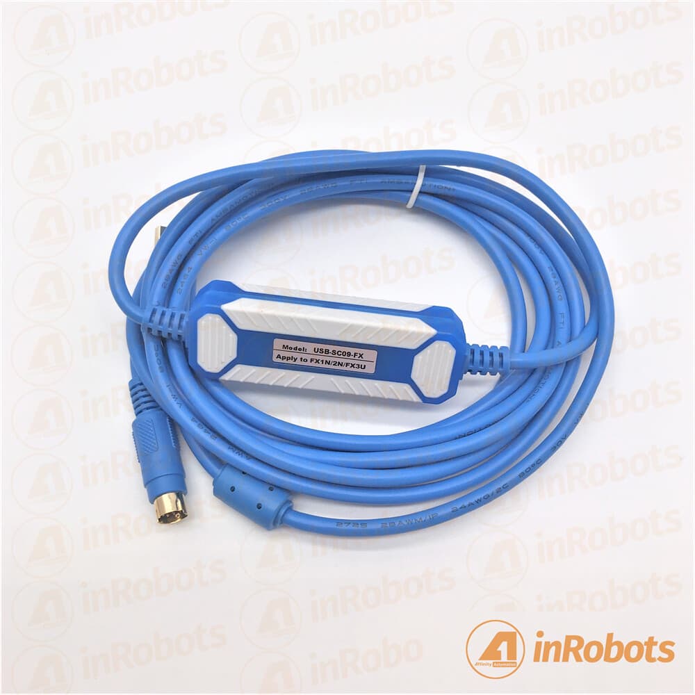 SC09 USB-SC09-FX Mitsubishi PLC USB FX MELSEC USB-FX Cable Programming Adapter #