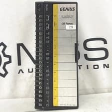 GE Fanuc IC660BBS100 Genius 115 ISOL 2A I/O Block Module IC660EBS100E 