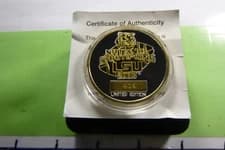 LSU TIGERS 2003 NATIONAL CHAMPIONS 999 SILVER GOLD COIN CASE COA ONLY 1EBAY ILSI