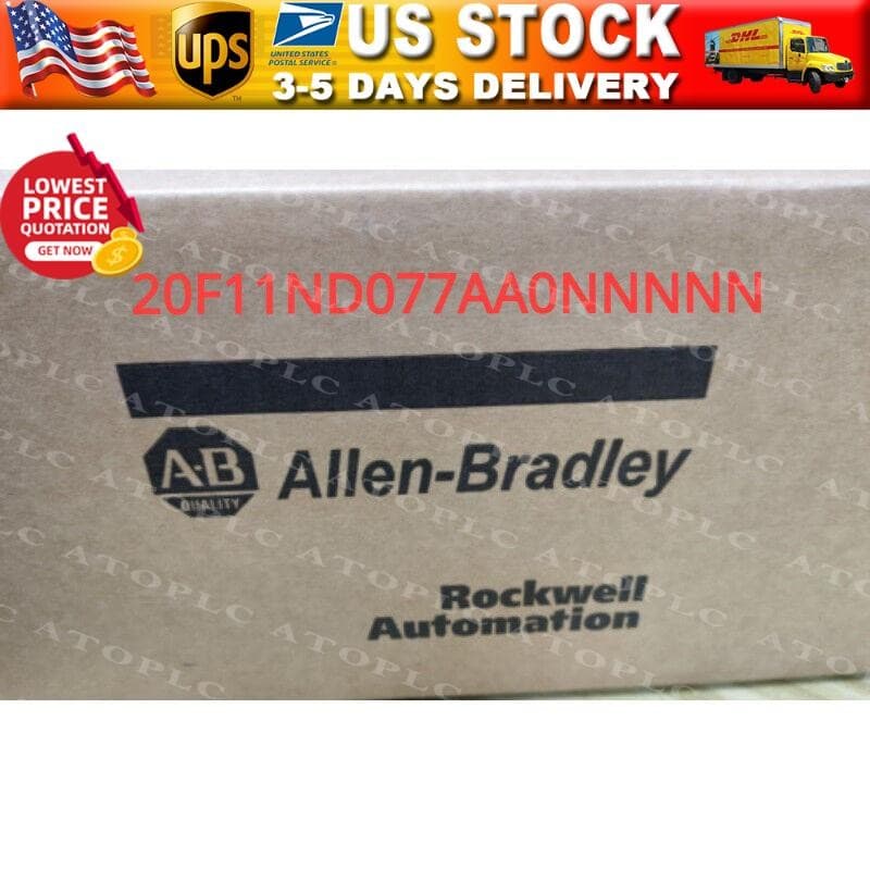 AB 20F11ND077AA0NNNNN PowerFlex Air Cooled 753 AC Drive 20F11ND077AA0NNNNN