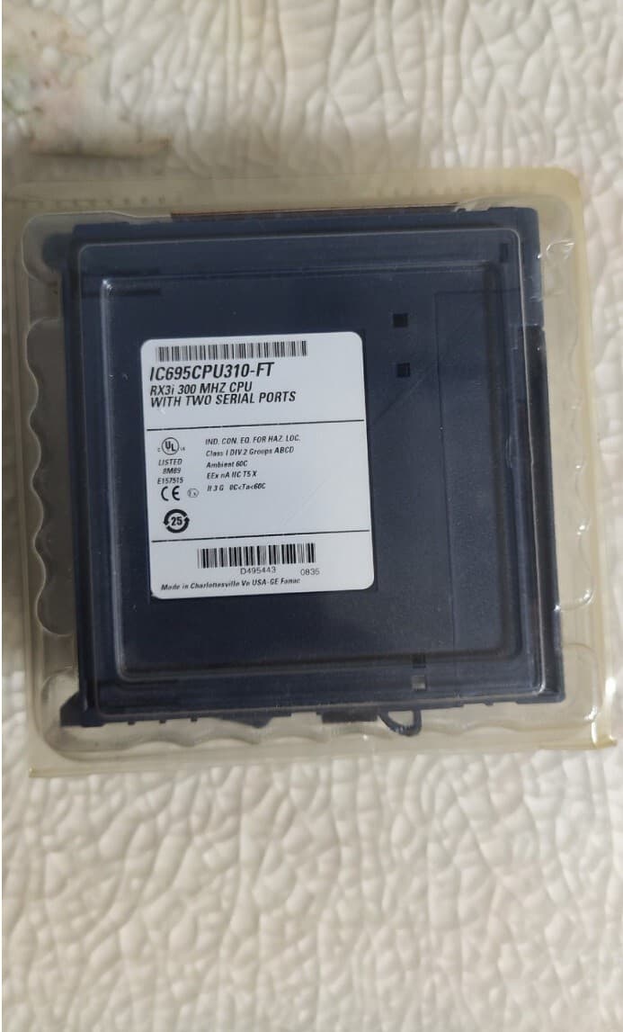 GE Fanuc IC695CPU310-FT RX3i 300MHZ CPU 2 Serial Ports IC695CPU310 New Free ship