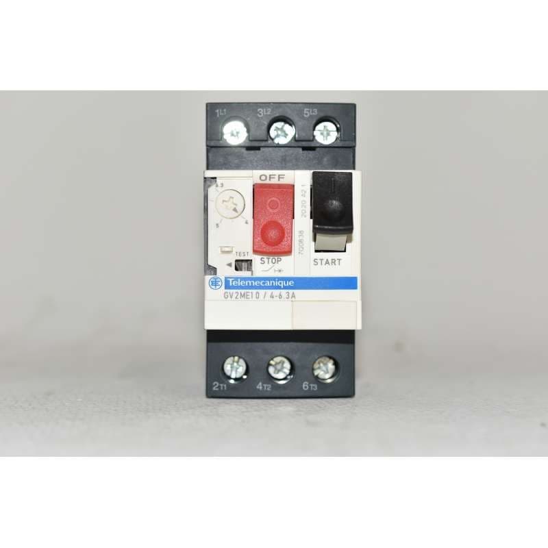 Telemecanique GV2ME10 Auto Switch Engine Protection 4-6, 3 Amp 3