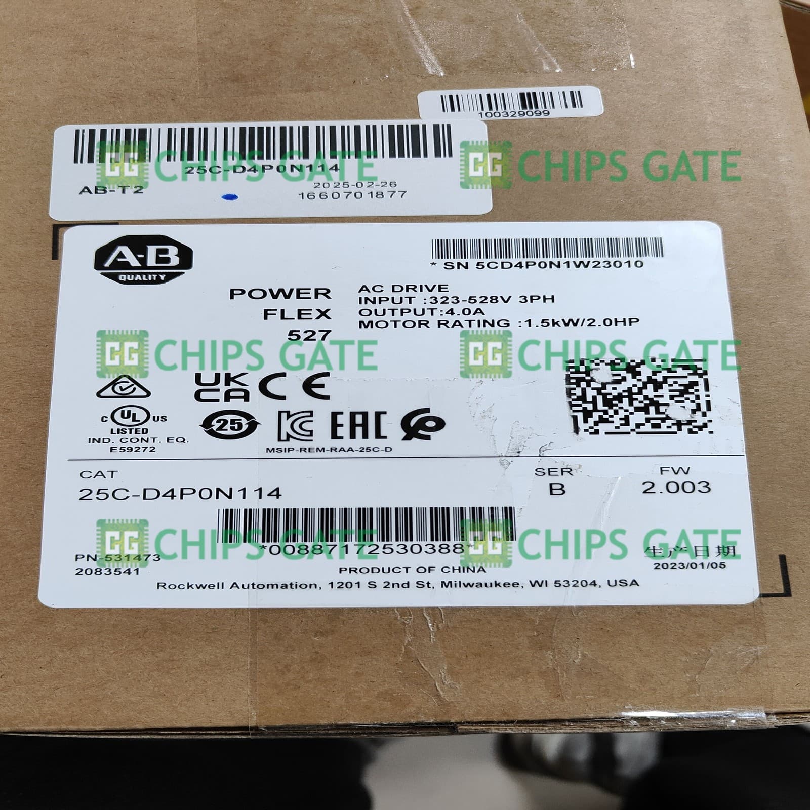 1PCS Original New in Box 25C-D4P0N114