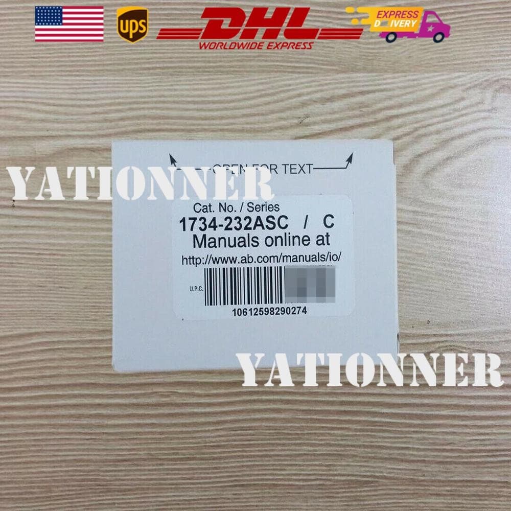 New Factory Sealed AB 1734-232ASC Point IO RS232 ASCII Serial Module US Free Tax