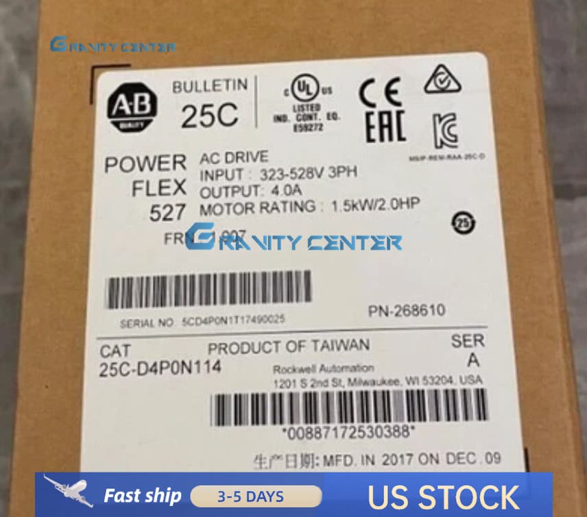 New Allen Bradley 25C-D4P0N114 Free Shipping New in Box New Factory Sealed PLC