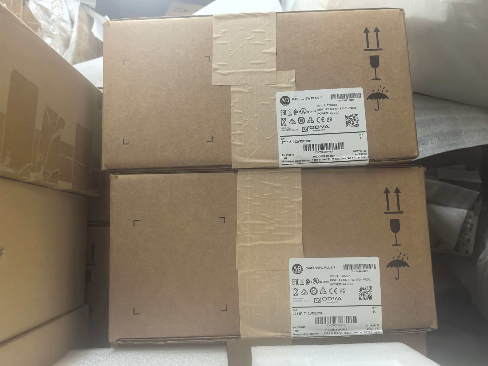 Allen‑Bradley2711P-T12W22D9P/ B PanelView Plus 7 12" Touch Screen HMI Terminal