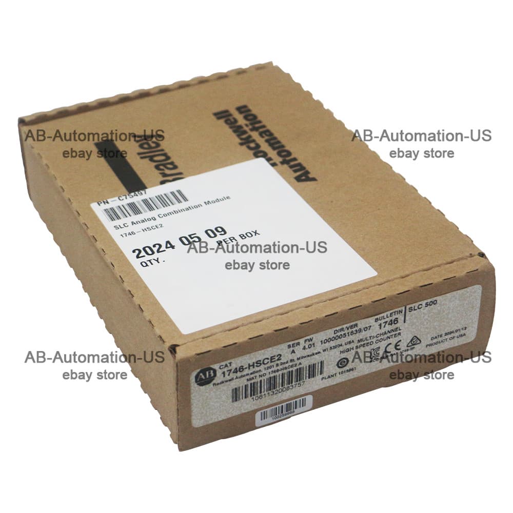 New  1746-HSCE2 1746 SLC System Analog Combination Module