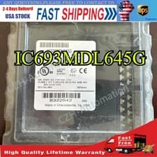NIB - GE FANUC PLC M# IC693MDL645G INPUT MODULE 24VDC 16PT+- LOGIC