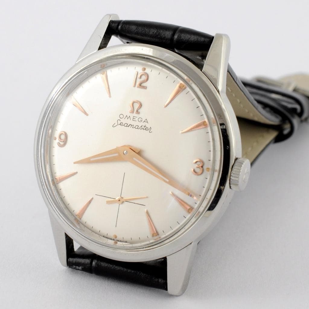 CLASSIC OMEGA SEAMASTER REF 14389 MANUAL WIND STEEL GENTS WATCH MADE IN 1961