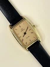 OMEGA De Ville Ladies Vintage 1970’s Gold Tank Dress Watch - 1450
