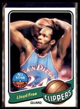 1979-80 Topps Basketball Lloyd World B. Free Clippers 40