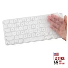 Keyboard Cover for iMac 24 Inch with M4/M3/M1 2024-2021, Apple Magic Clear