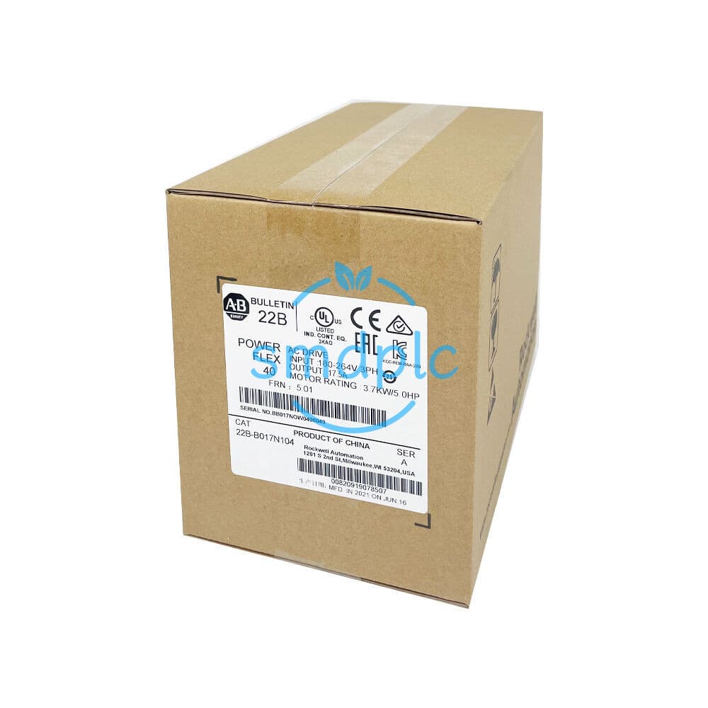 22B-B017N104 /A AB PowerFlex 40 AC Drive 17A 5HP New Factory Sealed ZCDM