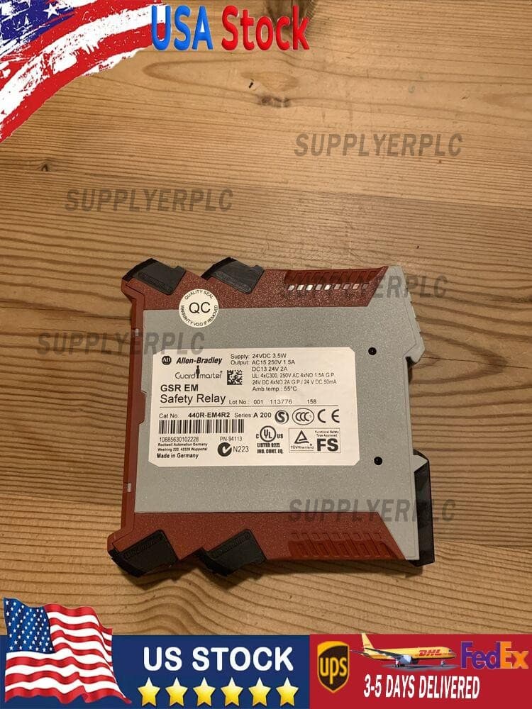 Allen Bradley Guardmaster Safety Relay : GSR EM 440R-EM4R2 - Series A 200
