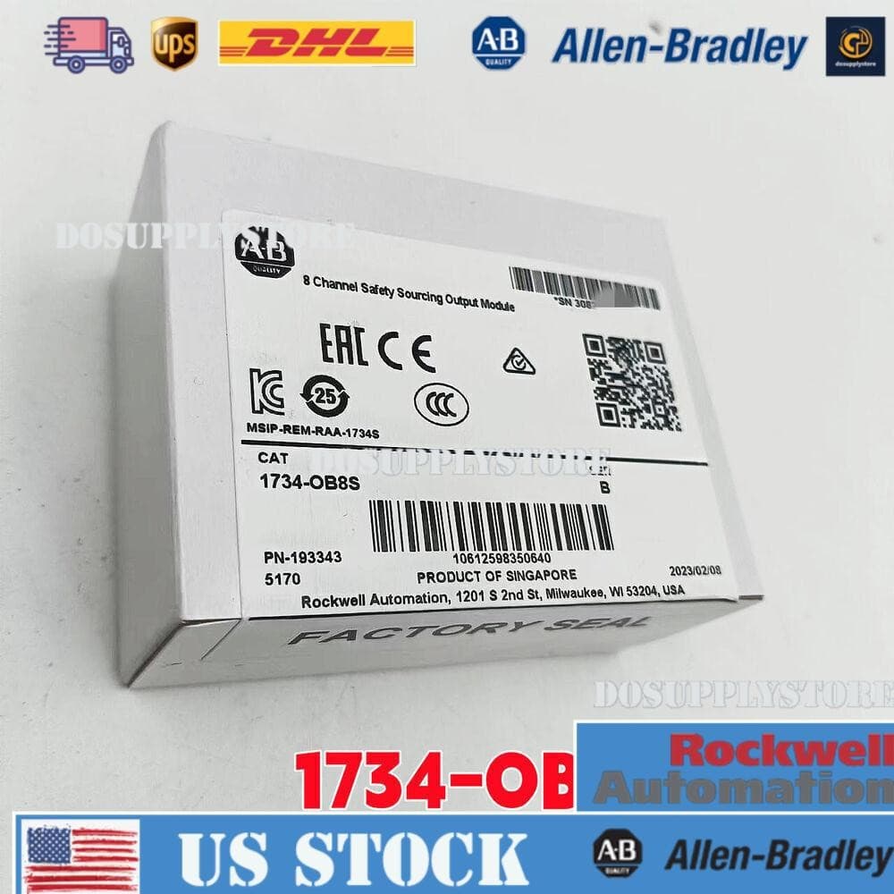 Allen-Bradley 1734-OB8S 8 Channel Safety Sourcing Output Module 1734OB8S New
