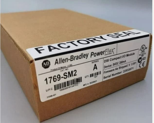 New Sealed Allen Bradley 1769-SM2 SER A Compact IO To DSI Communication Module