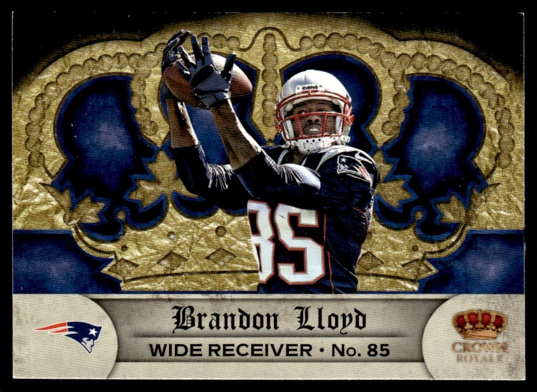 2012 Panini Crown Royale Brandon Lloyd New England Patriots #56