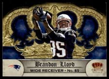 2012 Panini Crown Royale Brandon Lloyd New England Patriots #56