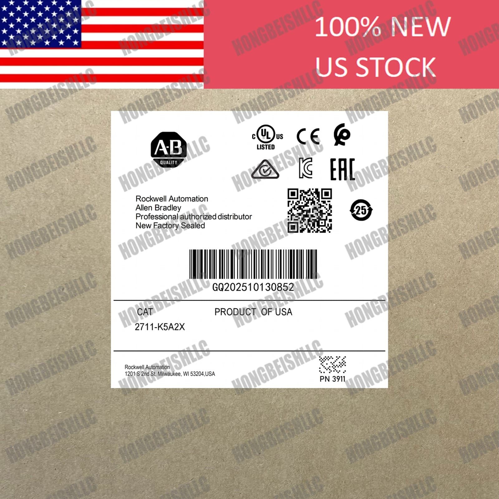 2711-K5A2X PanelView AB New Spot Goods 2711-K5A2X HTP0