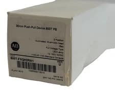 ALLEN BRADLEY 800T-FXQH2RA1 PUSH/PULL BUTTON SER. U 800TFXQH2RA1 NEW, SURPLUS