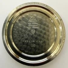 Genuine rare vintage OMEGA Seamaster 165.014 - 62 SC case back
