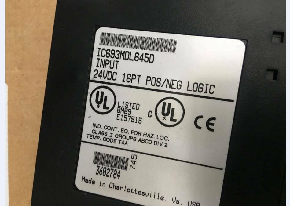 Fanuc IC693MDL645D Logic Input Module New One Expedited Shipping