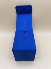 eBay Authenticity Guarantee Blue Velvet Watch Box Case Very Good 😊
