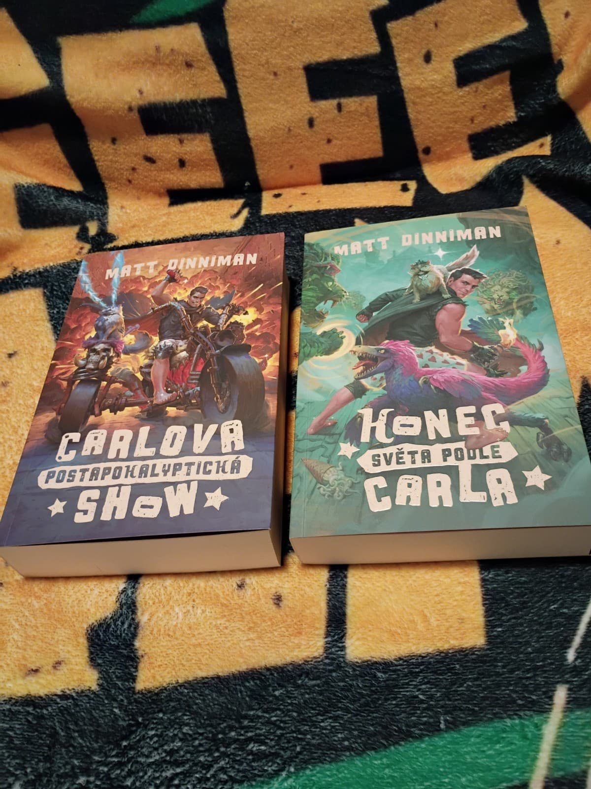 Dungeon Crawler Carl & Carl's Doomsday Scenario Rare Czech Edition Matt Dinniman