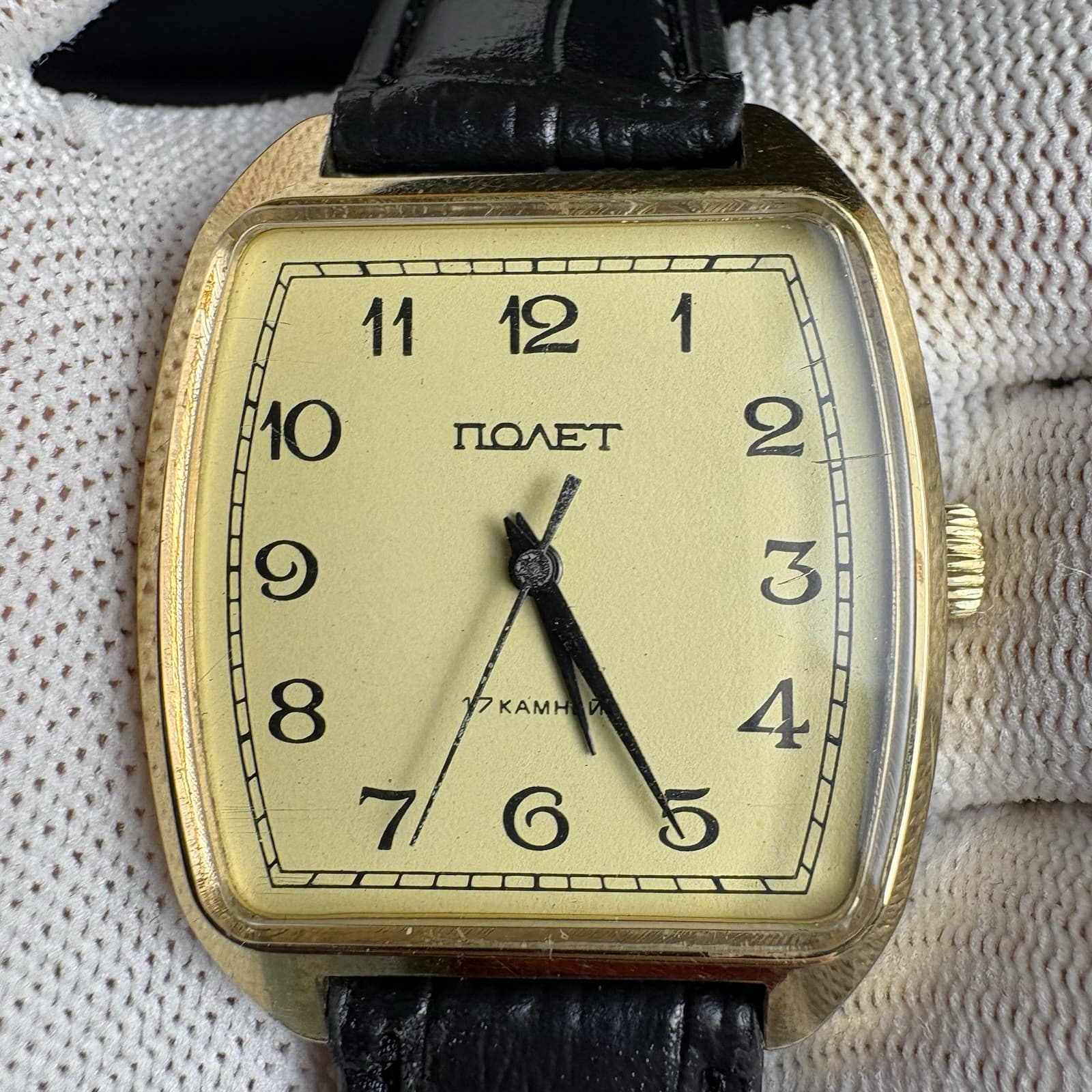 Vintage Watch  POLJOT  17 Jewels Authentic USSR  (Serviced,Oiled)