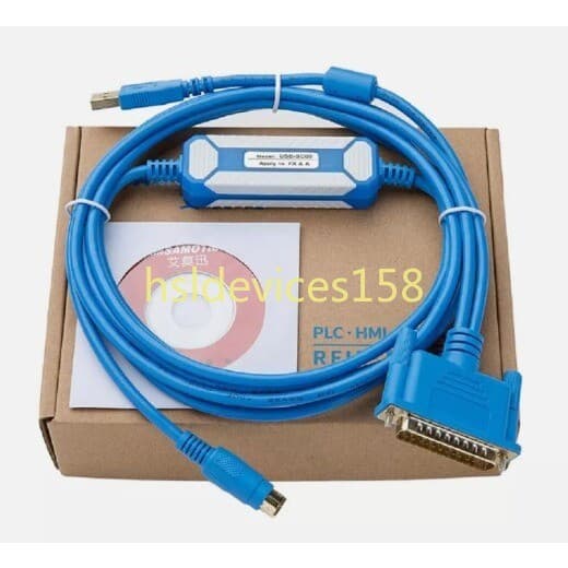 ONE NEW USB-SC09 PLC Cable For FX/A Series PLC Adapter USBSC09