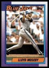 1990 Topps Lloyd Moseby Toronto Blue Jays #779