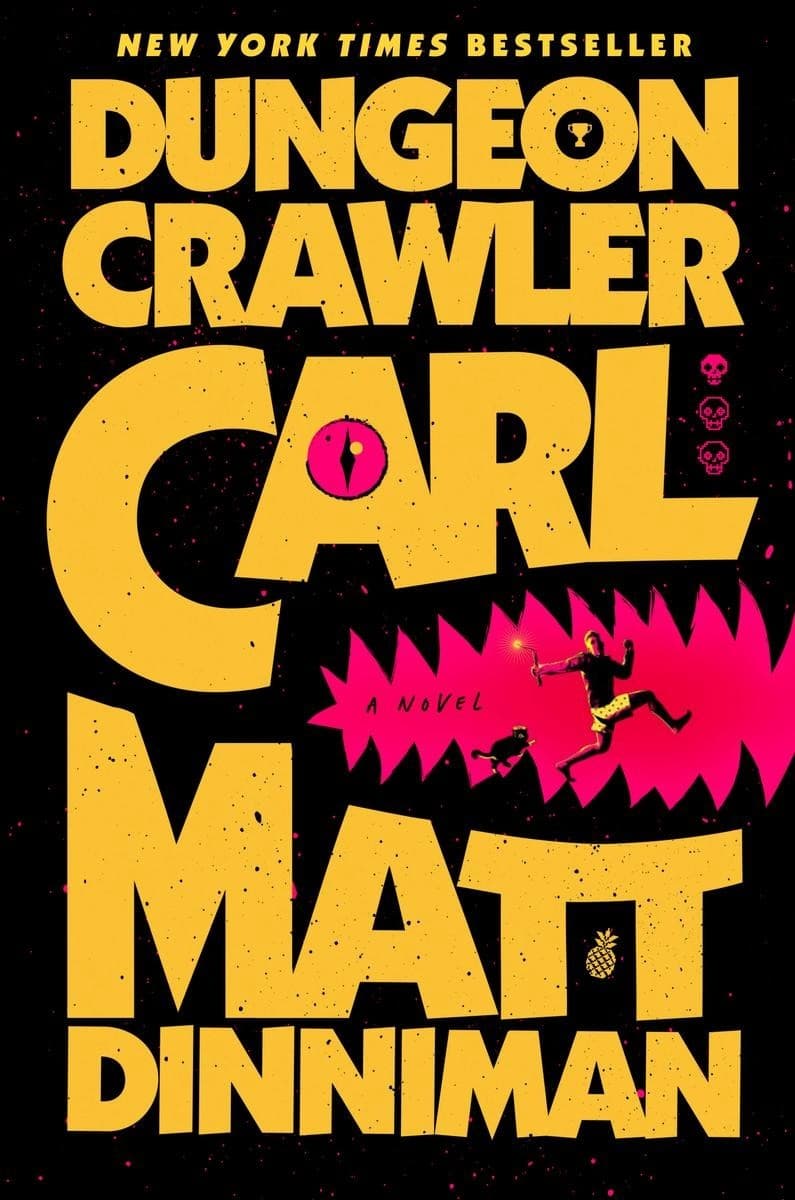 SIGNED Dungeon Crawler Carl Book 1 Hardcover Matt Dinniman 1st Edition 2024