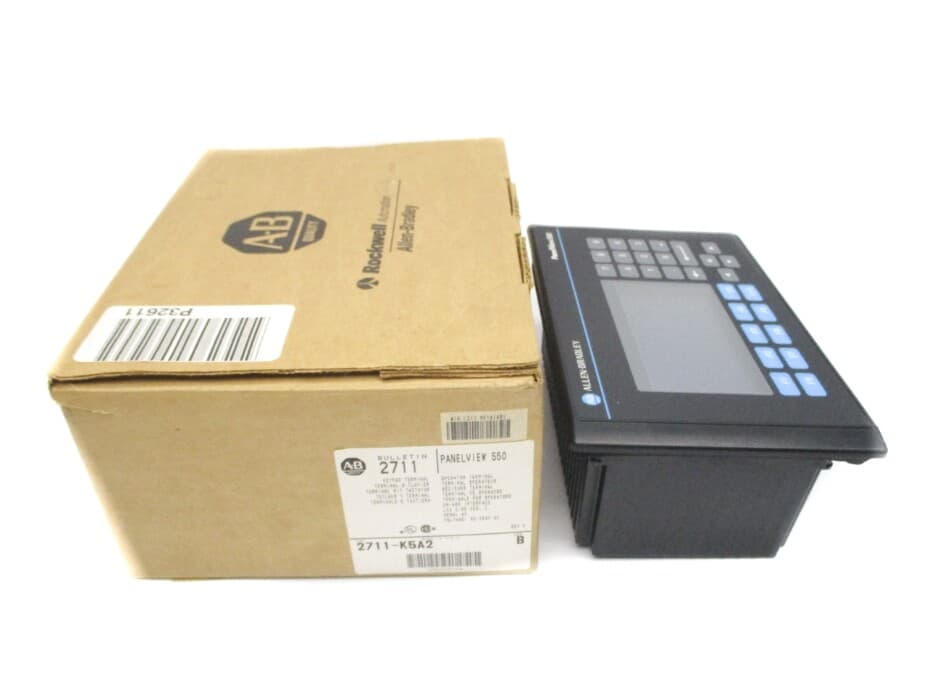 ALLEN BRADLEY 2711-K5A2 SER. B F/W 1.07 (BR/WH) NSMP