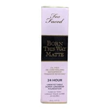 Too Faced Born This Way Matte 24 Hour Super Longwear Foundation - Ganache - 1oz