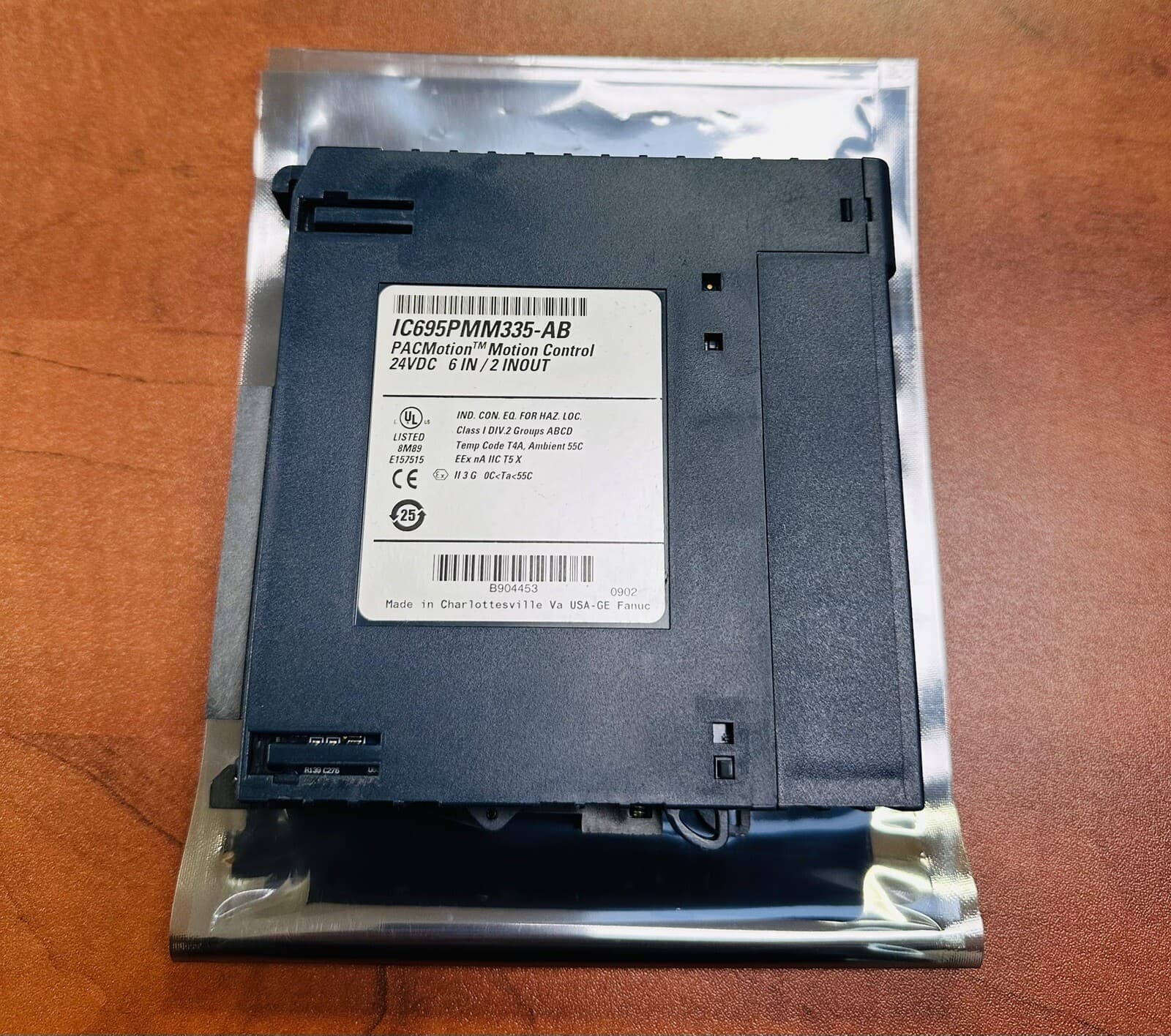 GE Fanuc IC695PMM335-AB PACMotion Motion Control PMM335