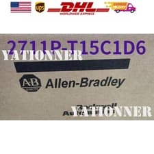 New Factory Sealed Allen Bradley 2711P-T15C1D6 Touch Screen Glass Panel