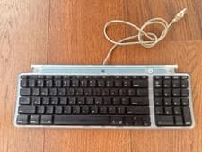 Vintage Apple iMac G3 USB Keyboard M2452 Bondi Blue Teal 1998 Fully Tested Works