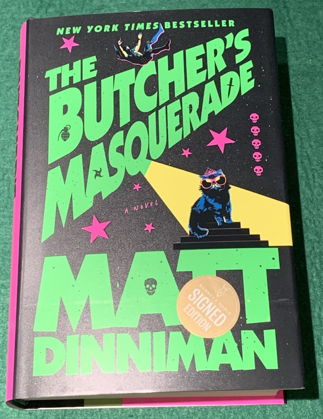 Butcher's Masquerade Matt Dinniman SIGNED 1st/7th HC DJ 2025 Bk 5 Dungeon Carl