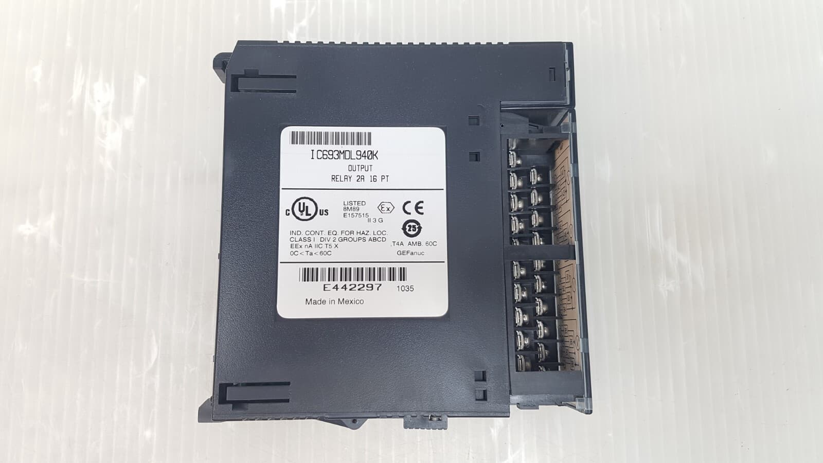 GE Fanuc IC693MDL940K Module