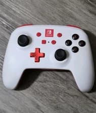 Nintendo Switch- PowerA Wireless Gamepad w/ battery cover.