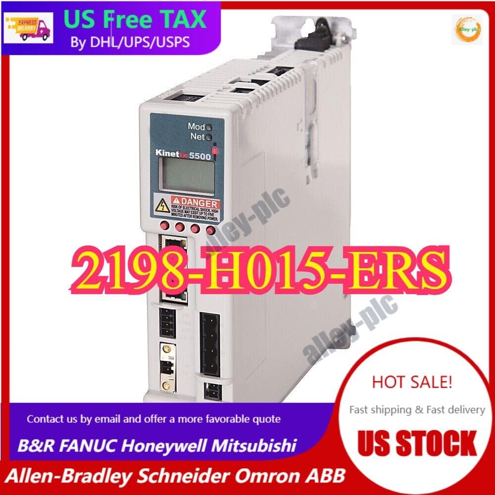 Brand New 2198-H015-ERS Kinetix 5500 Servo Drive, 12.5 Amp Peak