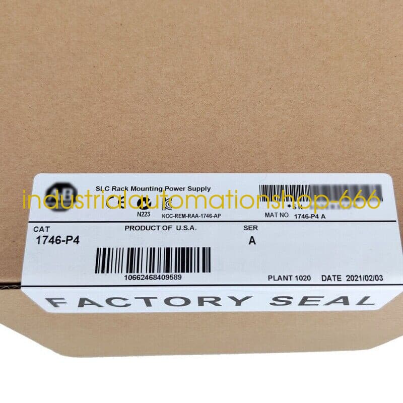 1PC New 1746-P4 SER A SLC 500 Power Supply Module Via DHL or FedEX