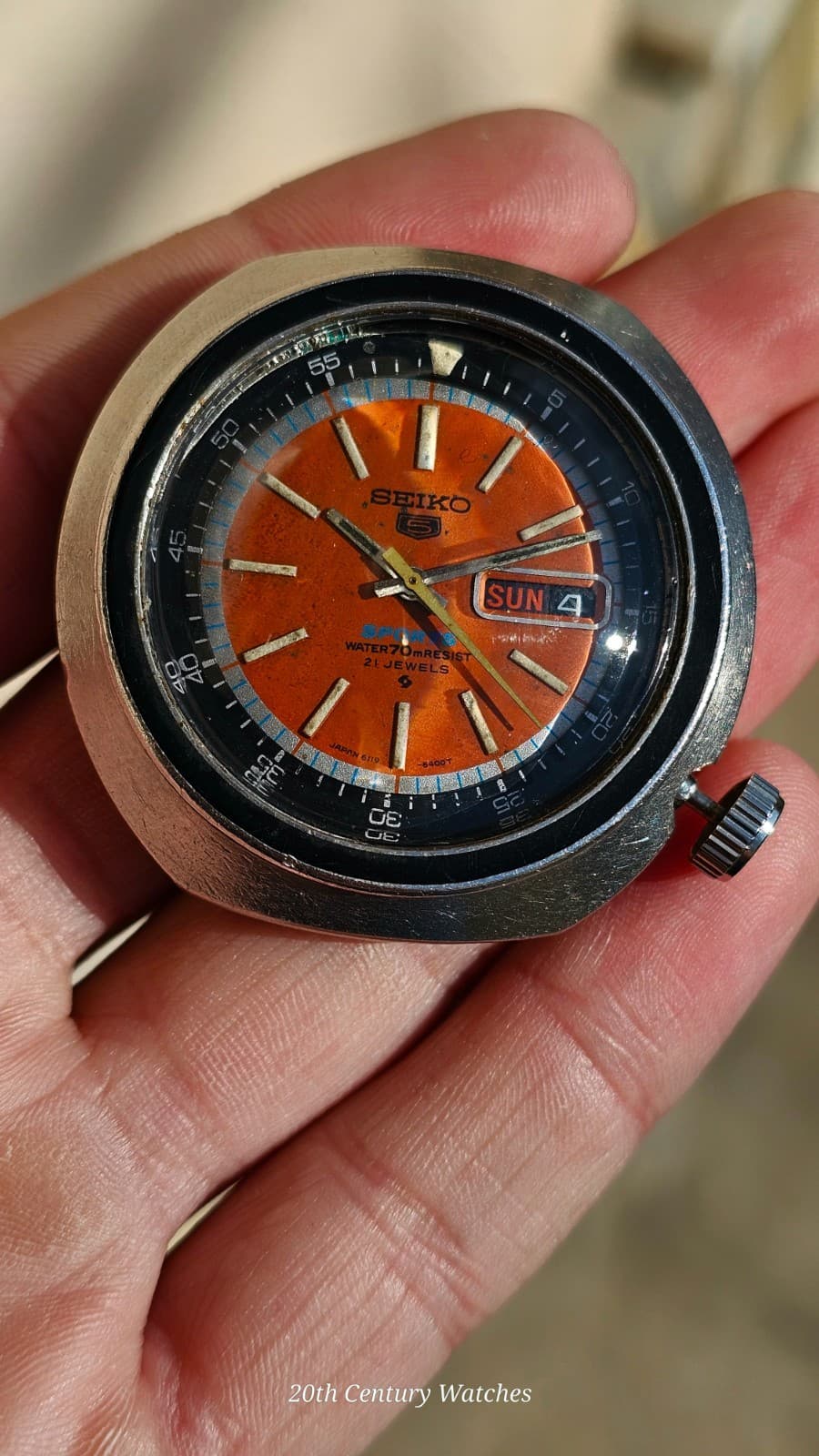 Vintage Seiko Ufo 5 Sports 6119-6400