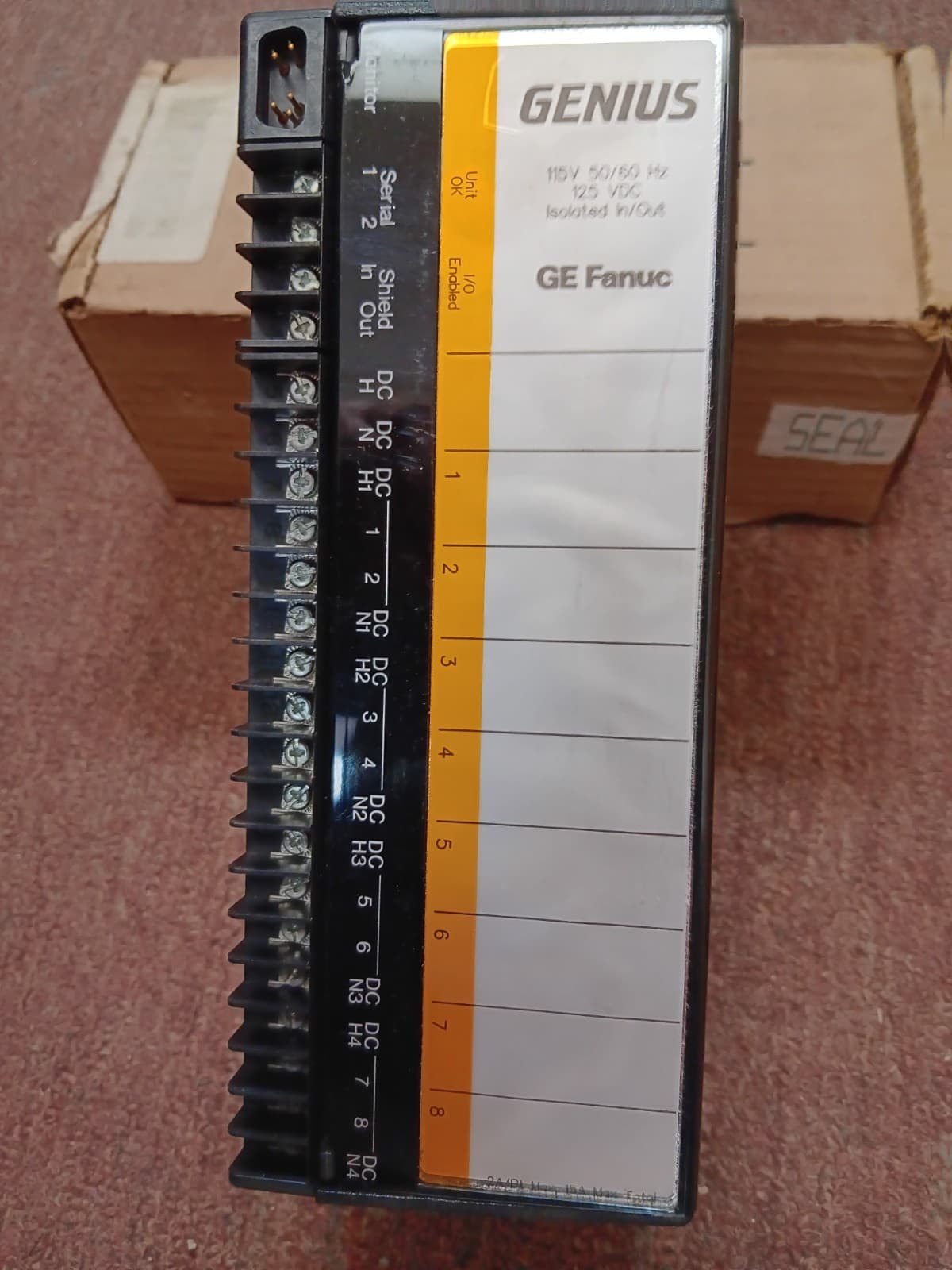 IC660BBS100 GE FANUC Isolated Block GENIUS I/O  w/ IC660EBS100 & IC660TSS100