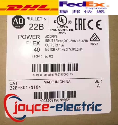 NEW Factory Sealed 22B-B017N104 /A PowerFlex 40 AC Drive Expedited Shipping