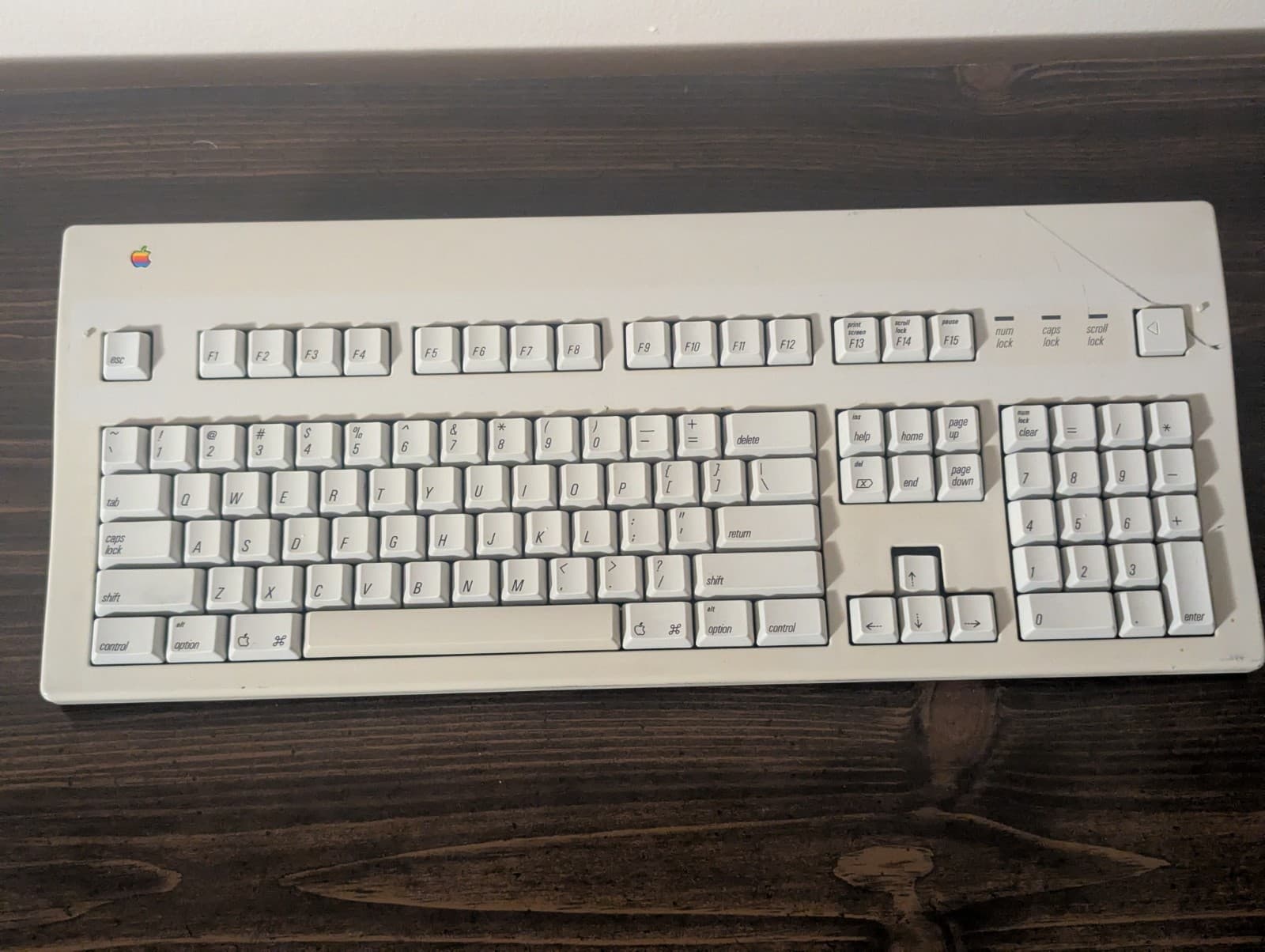 Vintage Apple Extended Keyboard II M3501 | Rare Mitsumi Switches | Tested