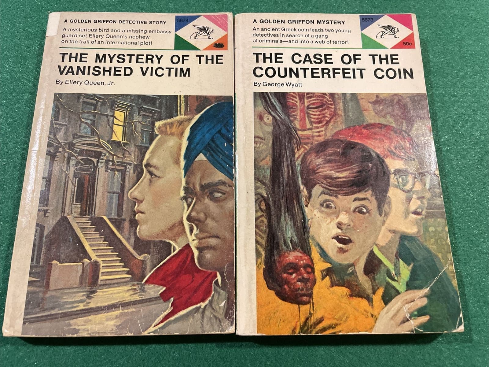 Mystery o/t Vanished Victim + Case o/t Counterfeit Coin | '69 Golden Griffon Pbs