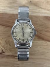 1961 Omega Seamaster 14704-61 Cal 552 Automatic Vintage Steel Tropical Dial 34mm